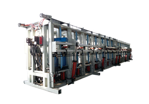 重型江南app入口站官网屋防开裂立式双面拼板/拼方机